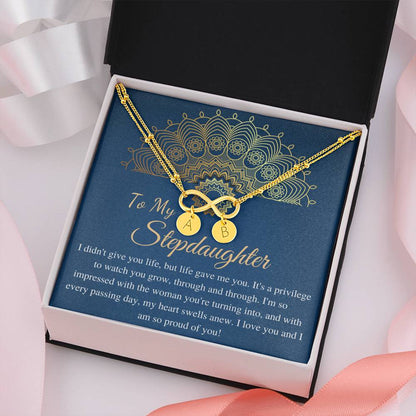 Step Daughter Bracelet, Wedding Gifts from Stepmom and Stepdad, Stepdaughter Gift for Birthday ,Bonus Daughter Bracelet,Christmas Gift #0520