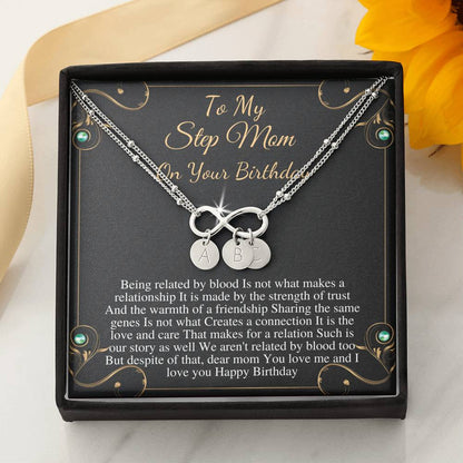 Stepmom Birthday Gift Bracelet From Stepdaughter, Stepmother Birthday Jewelry,Birthday Gift For Stepmom,Stepmom Thoughtful Gifts Ideas #0058