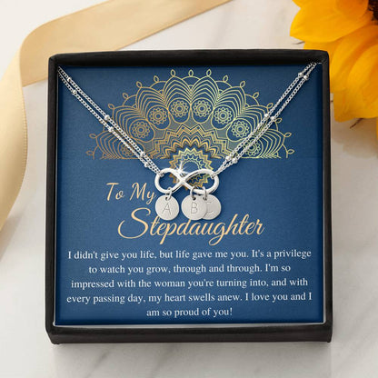 Step Daughter Bracelet, Wedding Gifts from Stepmom and Stepdad, Stepdaughter Gift for Birthday ,Bonus Daughter Bracelet,Christmas Gift #0520