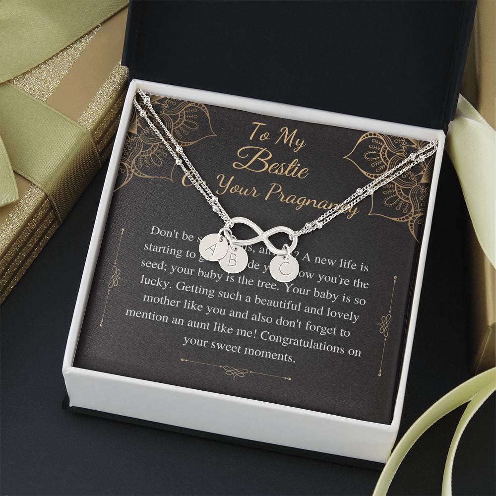 Pregnancy Gift for Friend, Gift for First Time Mom, Pregnancy Gift for Best Friend, Gift for Mom to Be Bracelete, Friend Baby Shower #0419