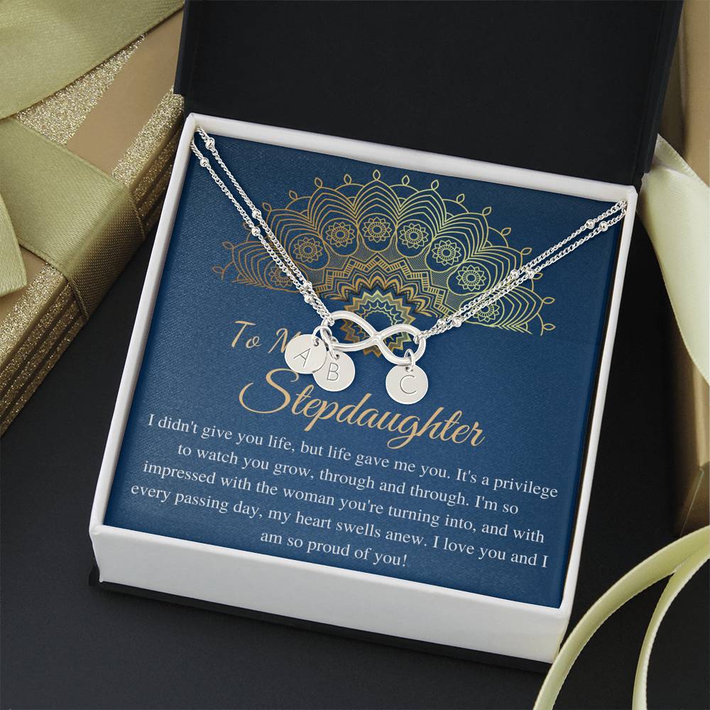 Step Daughter Bracelet, Wedding Gifts from Stepmom and Stepdad, Stepdaughter Gift for Birthday ,Bonus Daughter Bracelet,Christmas Gift #0520
