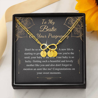 Pregnancy Gift for Friend, Gift for First Time Mom, Pregnancy Gift for Best Friend, Gift for Mom to Be Bracelete, Friend Baby Shower #0419