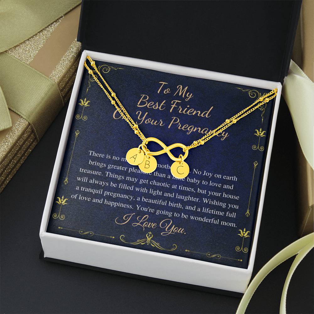 Interlocking Hearts Necklace, To My Girlfriend, Necklace For Girlfriend, Girlfriend Jewelry, Girlfriend Gift, Anniversary Gift For