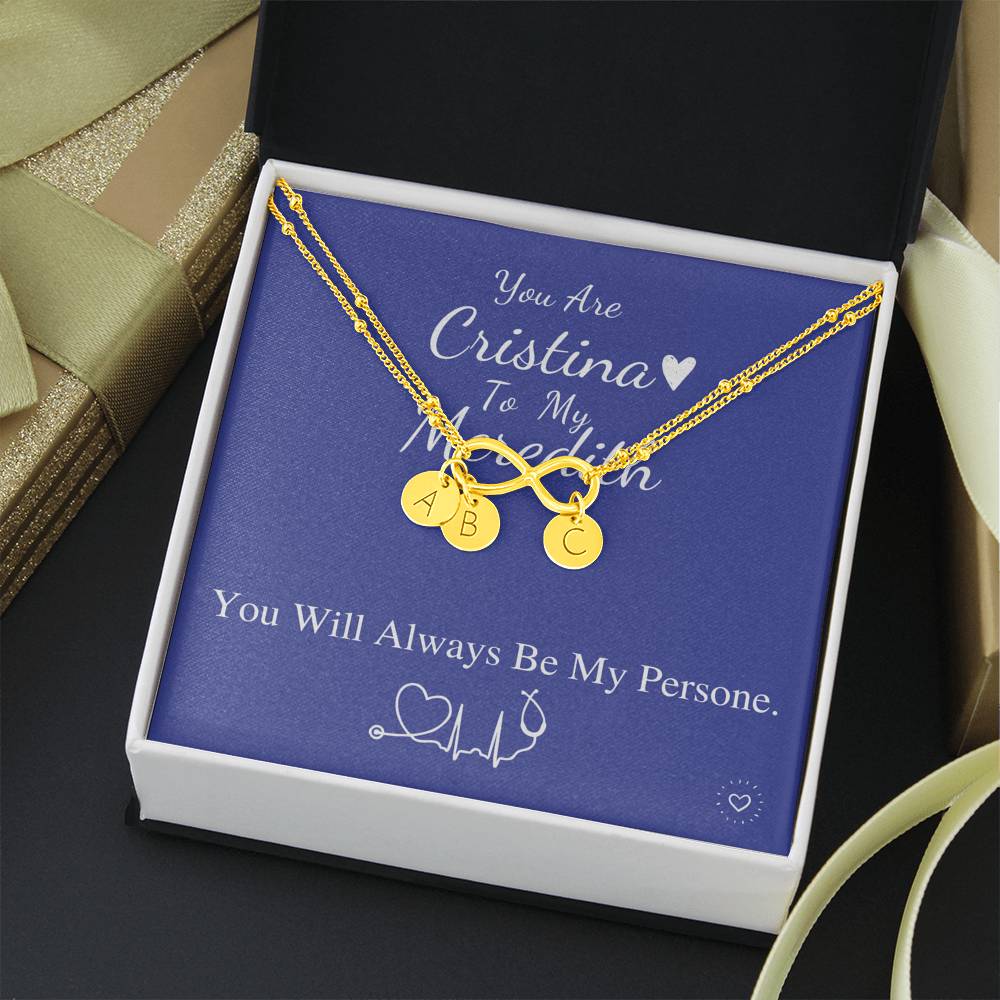 Grey's Anatomy Inspired Meredith and Cristina Best Friends Wish Bracelets, Meredith Grey, Cristina Yang, BFF gift, you're my person #0580