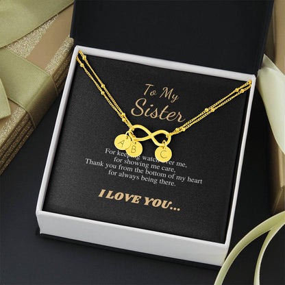 Big Sister Initial Bracelet Gift Sister Gifts Big Sister Birthday Gift for Big SisterJewelry Gift for Sister, Sister Christmas Gift #0533
