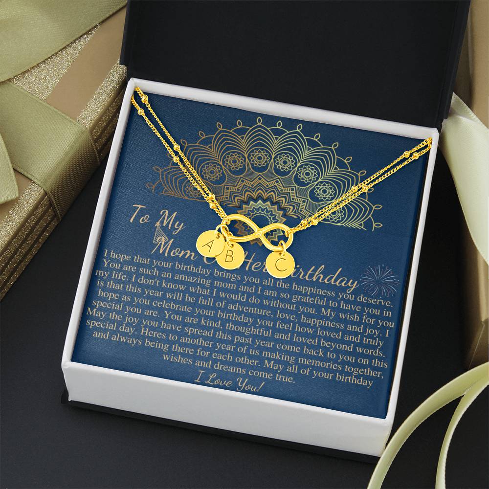Mom Birthday Gift from daughter or Son, Sentimental Gifts for Mom Birthday, Mother Birthday Gift with Message Card Quote, Mom Bracelet #0646