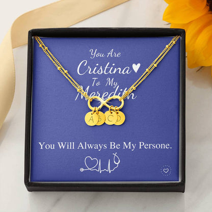 Grey's Anatomy Inspired Meredith and Cristina Best Friends Wish Bracelets, Meredith Grey, Cristina Yang, BFF gift, you're my person #0580