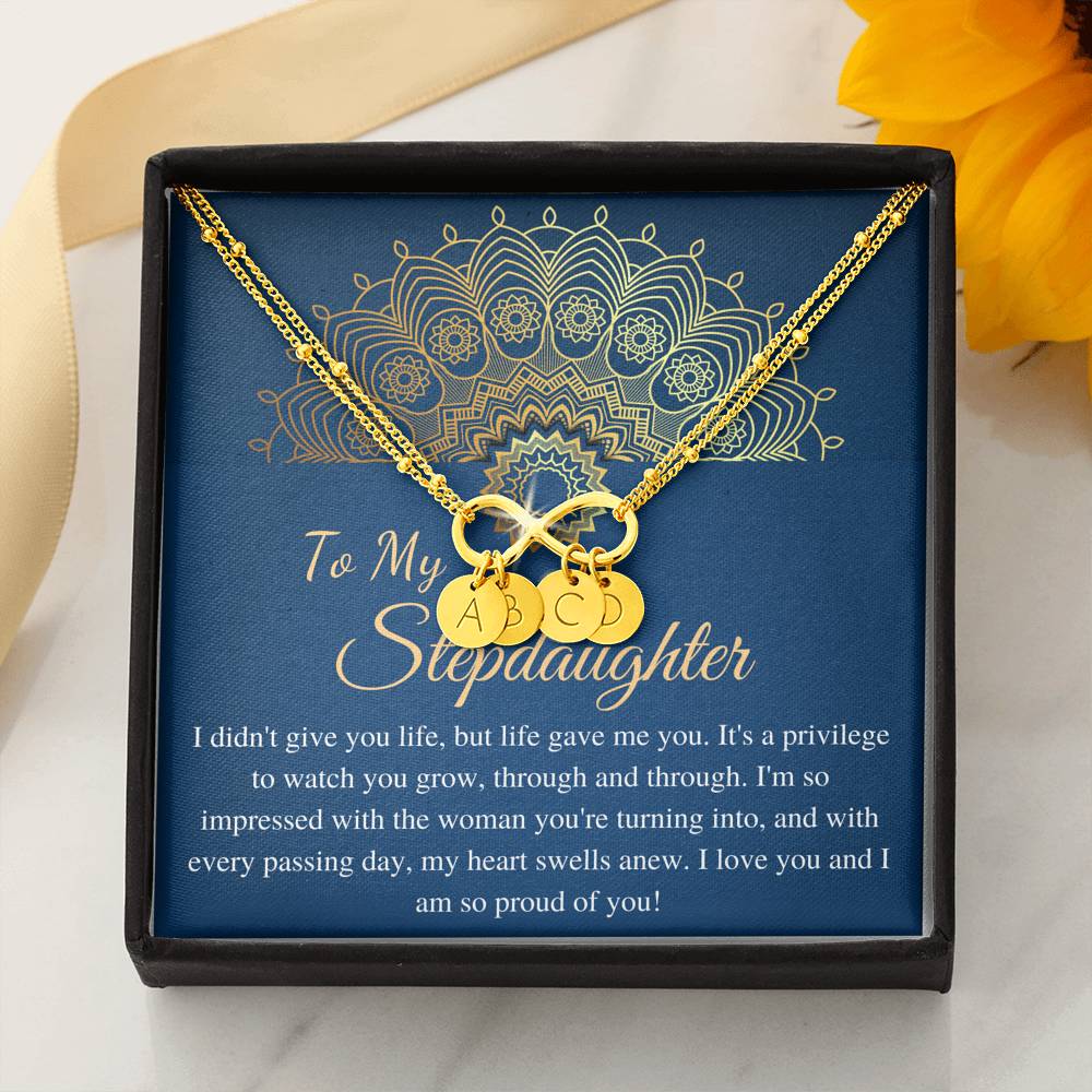 Step Daughter Bracelet, Wedding Gifts from Stepmom and Stepdad, Stepdaughter Gift for Birthday ,Bonus Daughter Bracelet,Christmas Gift #0520