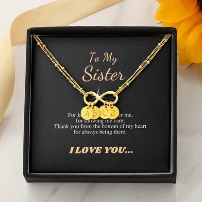 Big Sister Initial Bracelet Gift Sister Gifts Big Sister Birthday Gift for Big SisterJewelry Gift for Sister, Sister Christmas Gift #0533