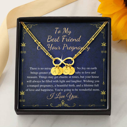 Interlocking Hearts Necklace, To My Girlfriend, Necklace For Girlfriend, Girlfriend Jewelry, Girlfriend Gift, Anniversary Gift For