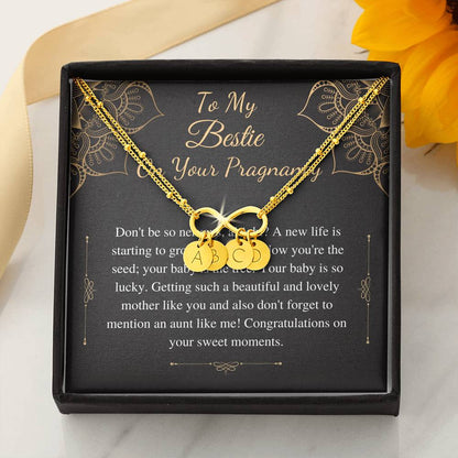 Pregnancy Gift for Friend, Gift for First Time Mom, Pregnancy Gift for Best Friend, Gift for Mom to Be Bracelete, Friend Baby Shower #0419