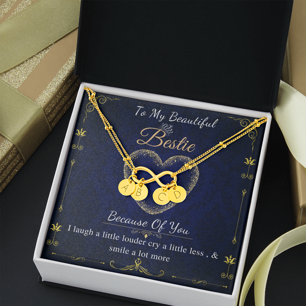 Personalized Best Friend Bracelet of 2, Gift for Best Friend Birthday Gift for Bestie, Best Friend Valentines Day Gift,Bestie Christmas Gift