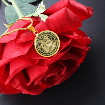 Dogecoin (DOGE) Neckalce Crypto Coin | Dogecoin Coin | Gold Dogecoin Pendant, Doge Lover, Crypto Gift For Boyfriend, Crypto Lover Gift #0931 good one