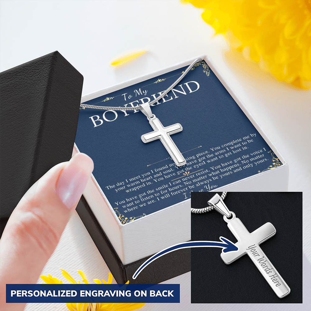 to my boyfriend cross amazon