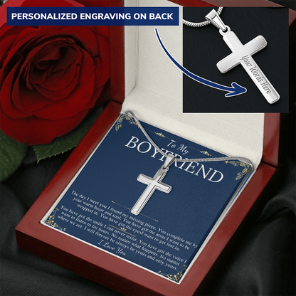 to my boyfriend cross amazon