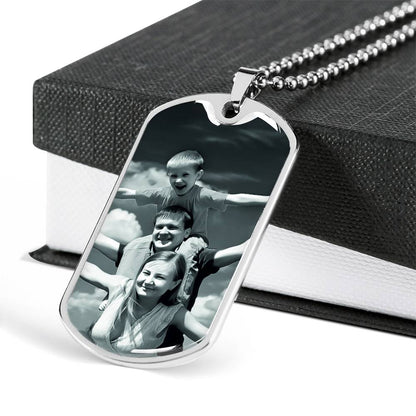 fathers day dog tag