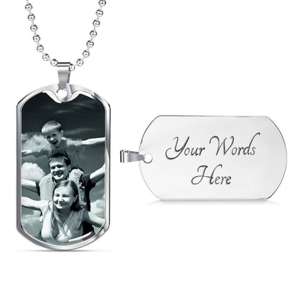 fathers day dog tag