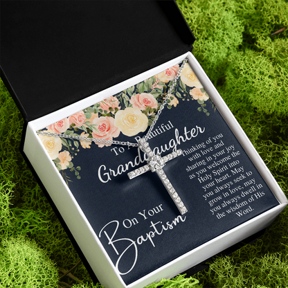 to abautifule granddaugther on your baptism