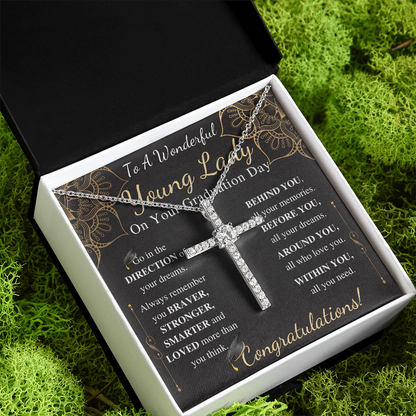 Personalized Graduation Gift For Her From Mom & Dad, College Graduation Necklace