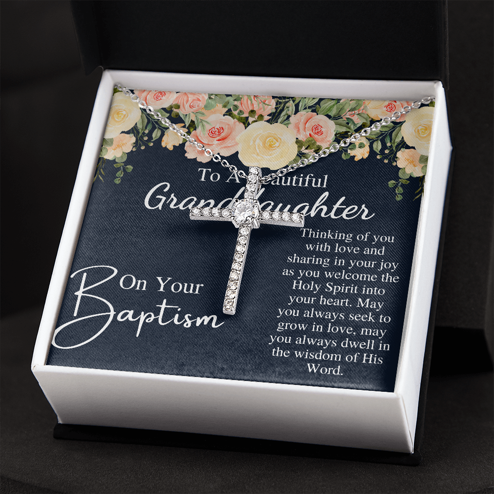 to abautifule granddaugther on your baptism