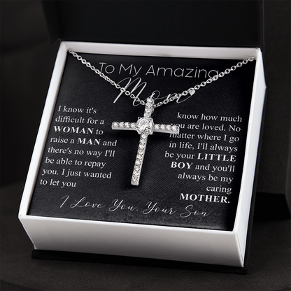 to my amazing mom
