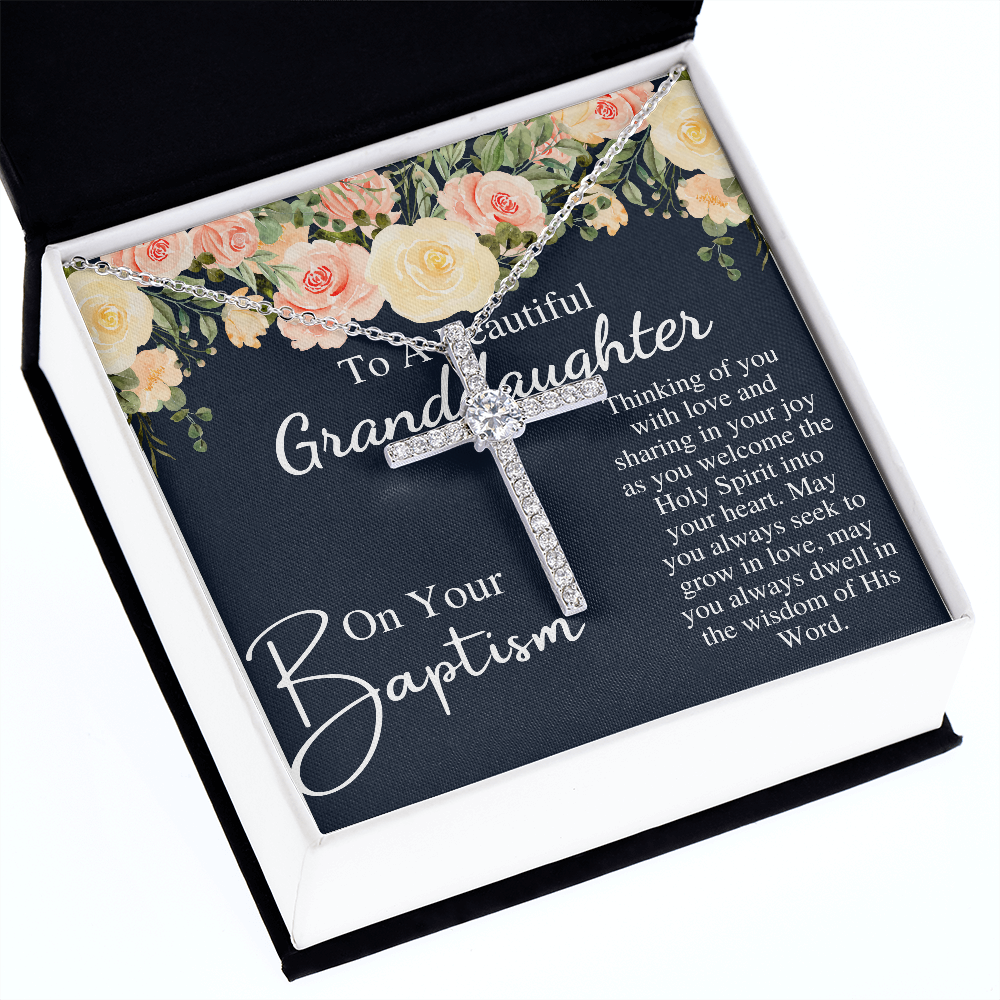 to abautifule granddaugther on your baptism