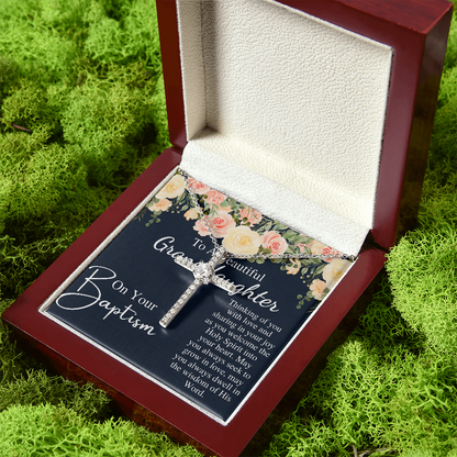 to abautifule granddaugther on your baptism