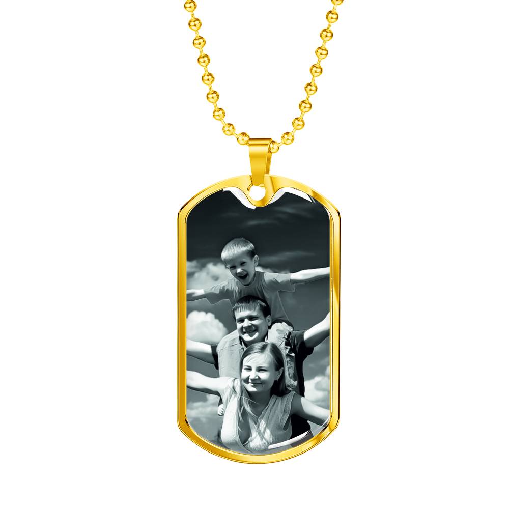 fathers day dog tag