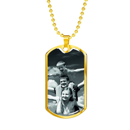fathers day dog tag