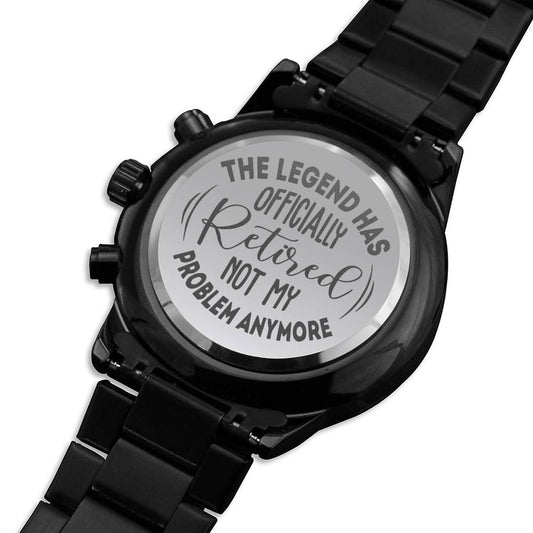 Retirement Gifts For man, Watch Job Retirement Gift Colleague Retirement Watch For Coworker Retirement Gift For Navy, Customized Watch #0366