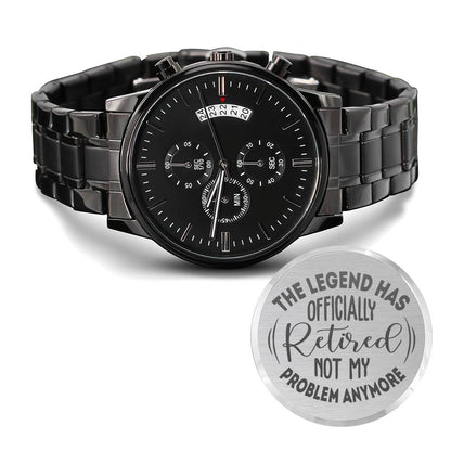 Retirement Gifts For man, Watch Job Retirement Gift Colleague Retirement Watch For Coworker Retirement Gift For Navy, Customized Watch #0366
