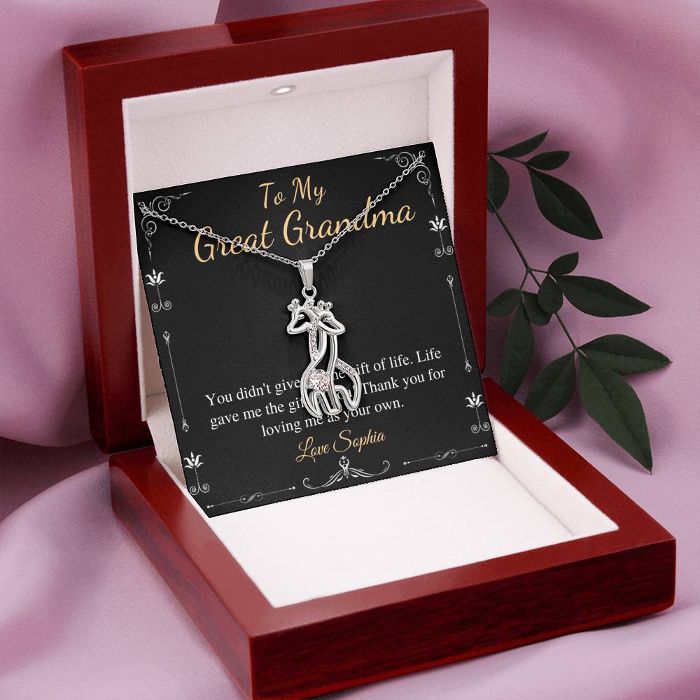 Grandma Gift, Grandma Necklace, Generations Necklace, Gifts for Grandma from Grandkids, Mother Daughter Gift for Grandma,Birthday Gift #0472