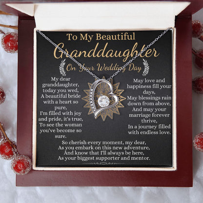 to my beautiful granddaughter on your wedding day 2023