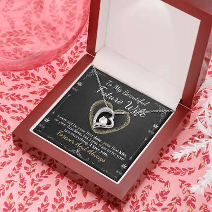 To My Future Wife Necklace, Engagement Gifts for Future Wife, Valentine Gift for Future wife, Fiancee Gifts, Future Wife Birthday Gift