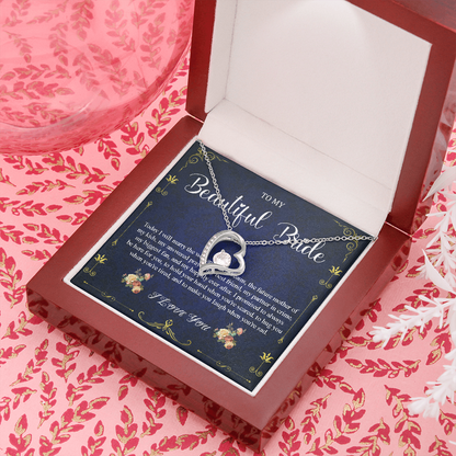 Wedding Day Gift for bride from Groom, To my Beautiful Bride Gift from Groom to Bride Gift Wedding Day