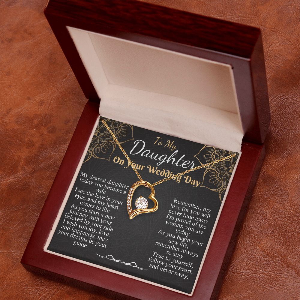 to my daughter on your wedding day
