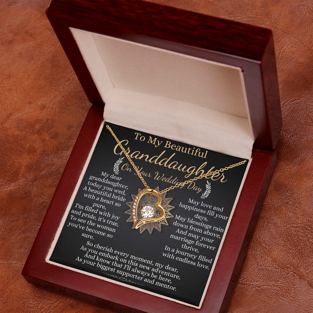 to my beautiful granddaughter on your wedding day 2023