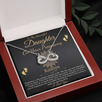 Daughter Pregnancy Gift for Daughter Baby Shower Gift for Mom to be Gift for Expecting Mom Gift Pregnant Daughter Gift from Mom #0214 big font