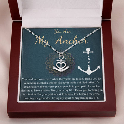 Mom Necklace: You are My Anchor Mother Necklace, Mom Gift, Mother's Day Gift, Mother's Day Necklace, Birthday Gift, Christmas Gift #0617