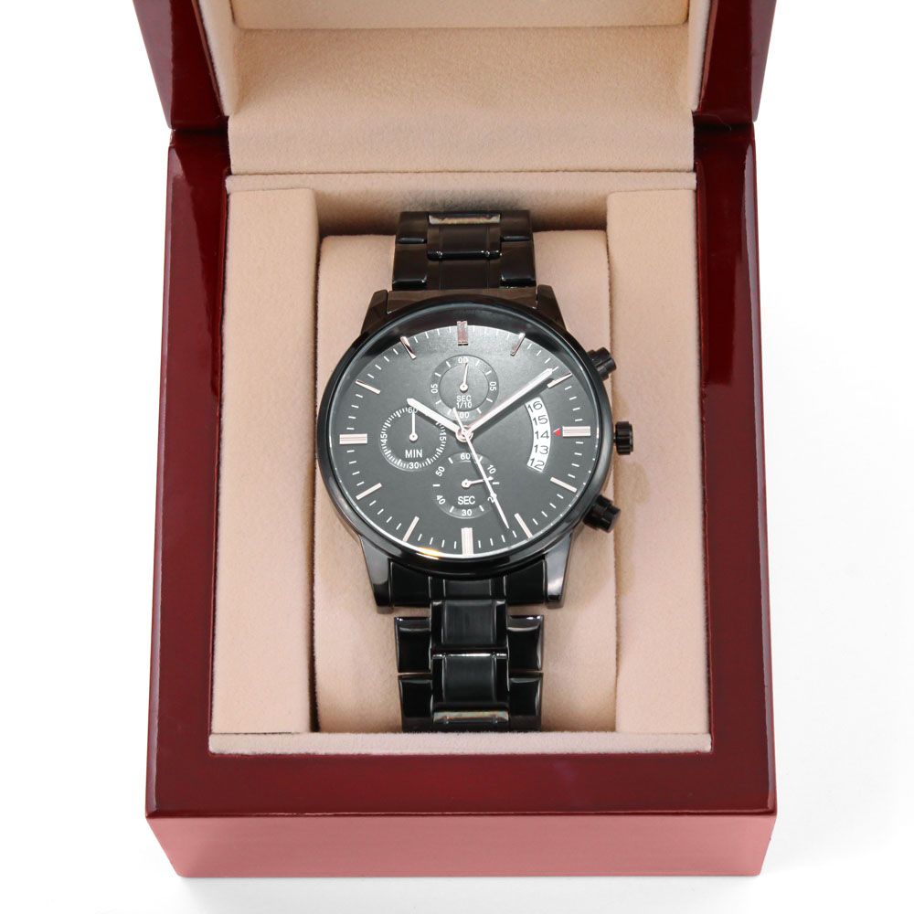 To My Son Watch, Son Christmas Gift for my son, Graduation Gift for my Son from Mom Mother Dad Father, Birthday Watch for Son from Mom #986 obaid