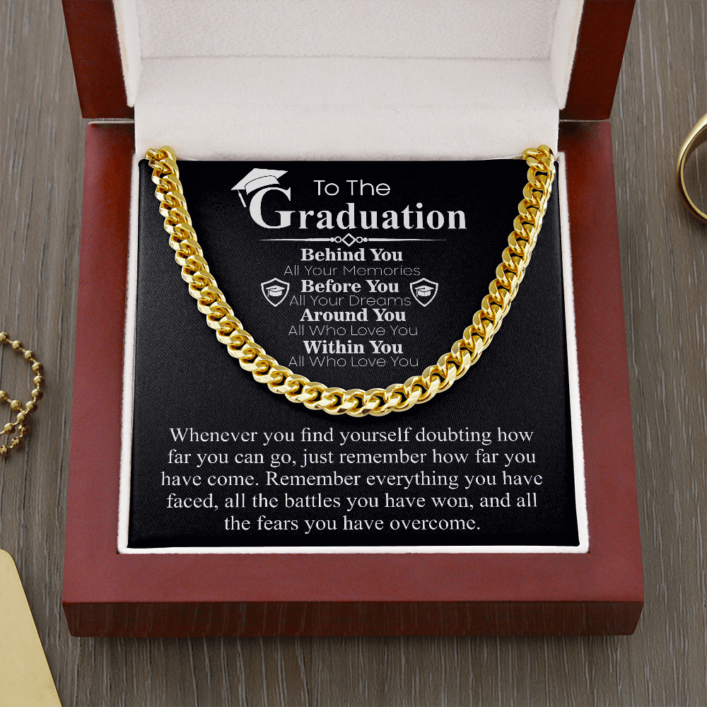 to the graduation