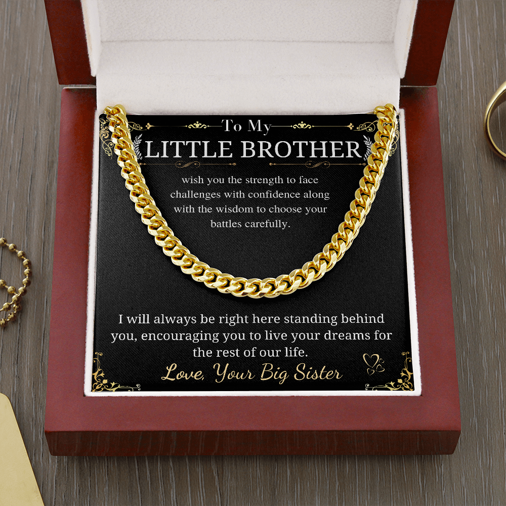 little brother chain necklace