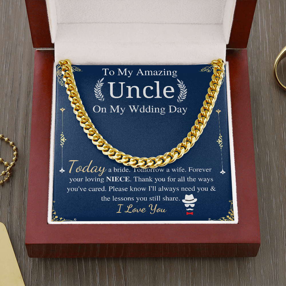 to my amazing uncal