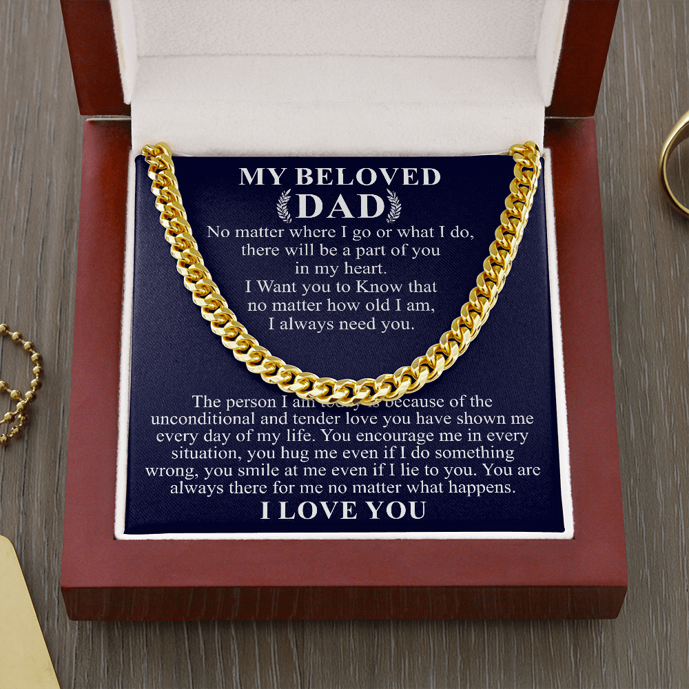 my beloved dad
