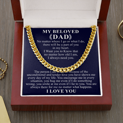 my beloved dad
