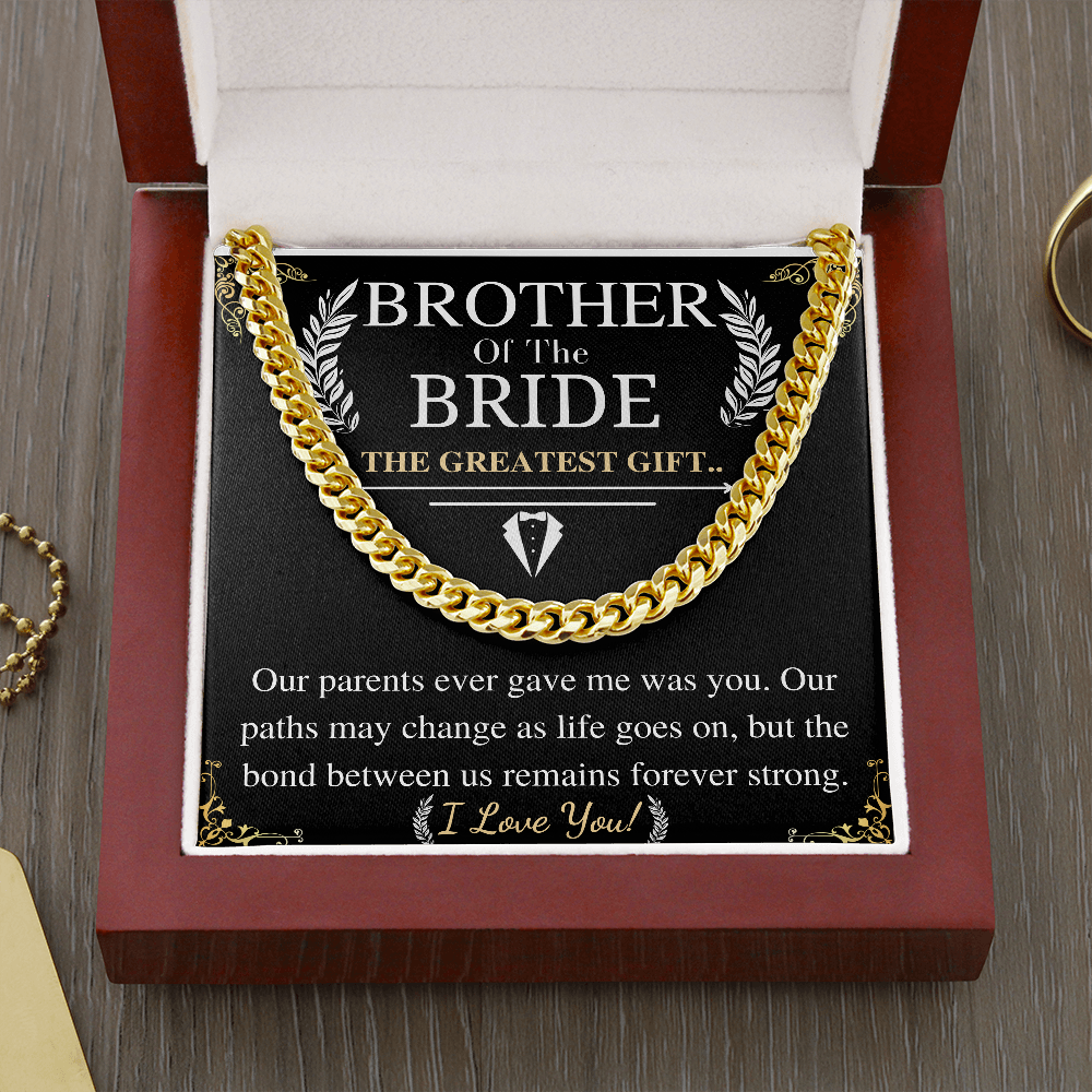 brother of the bride chain