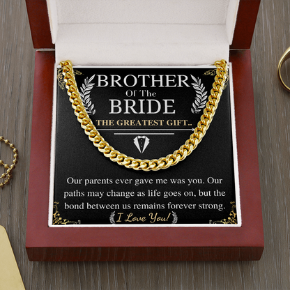 brother of the bride chain