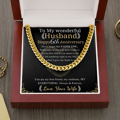to my husbend