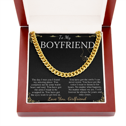 Boyfriend Gift, Cross Necklace Gifts for Boyfriend, Boyfriend Christmas Gift, Boyfriend Anniversary Gift, Boyfriend Birthday Gift #0914