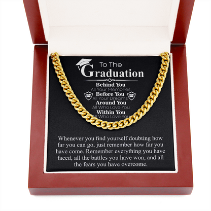 to the graduation